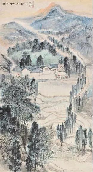 毛主席經(jīng)典詩詞入畫，大氣磅礴，美不勝收（北戴河以及登廬山作品）(圖11)